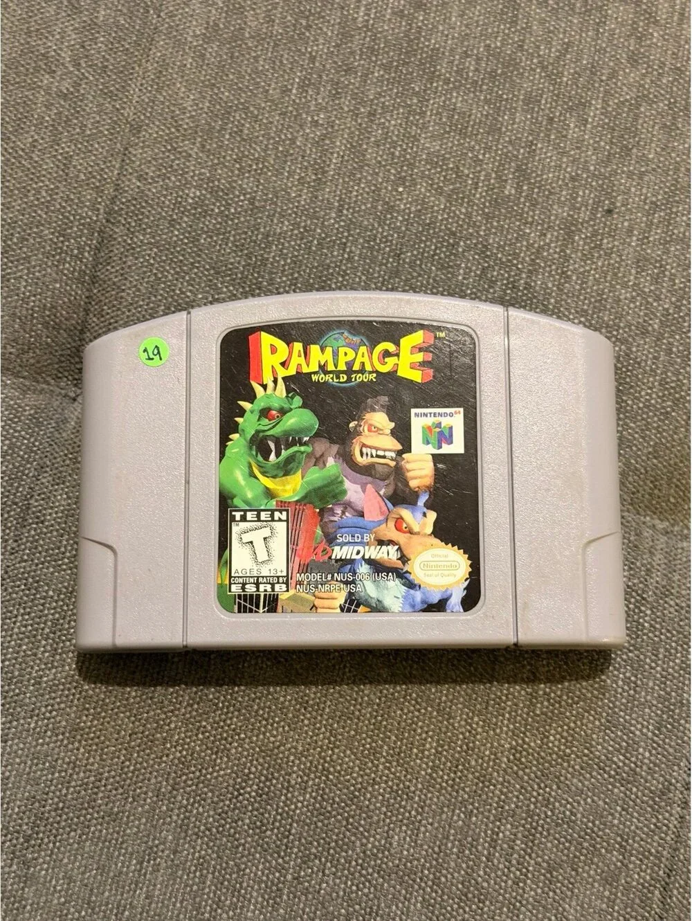 Rampage World Tour for Nintendo 64